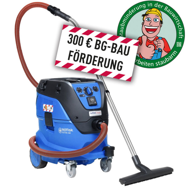 Nilfisk Sicherheitssauger ATTIX 44-2M IC - BG-Bau Föderung