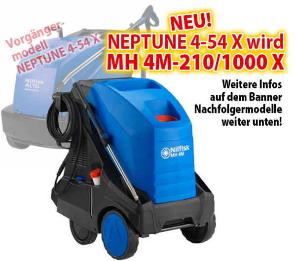 Nilfisk Hochdruckreiniger MH 4M-200/1050 XP (NEPTUNE 4-54 X)